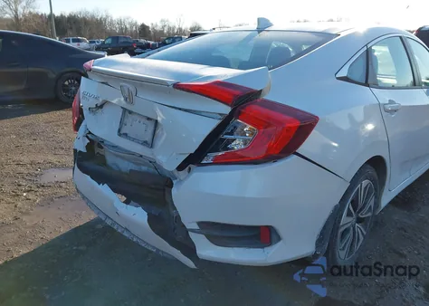 2016 Honda Civic Ex-L z USA, uszkodzony, nr VIN 2HGFC1F74GH657385
